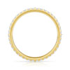 Alliance or 750  jaune diamant H/SI - vue V2