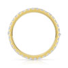 Alliance or 750 jaune diamant H/SI - vue V2