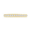 Alliance or 750 jaune diamant H/SI - vue V3