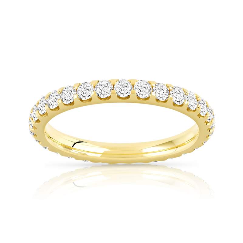 Alliance or 750 jaune diamant H/SI - vue 1