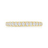 Alliance or 750 jaune diamant H/SI - vue V3