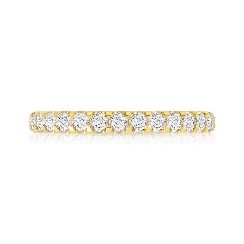 Alliance or 750 jaune diamant H/SI - vue 3