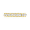 Alliance or 750 jaune diamant H/SI - vue V3