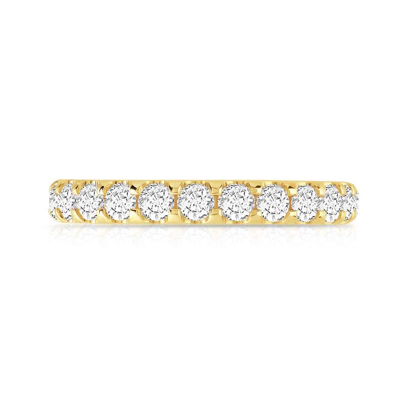 Alliance or 750 jaune diamant H/SI - vue 3