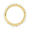 Alliance or 750 jaune diamant H/SI - vue V2