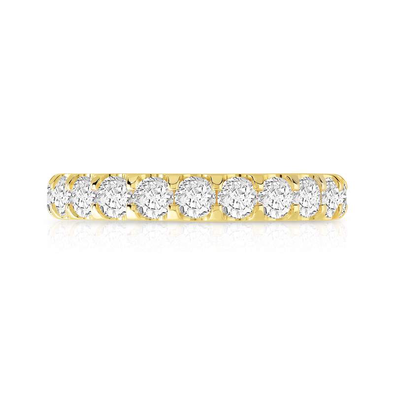 Alliance or 750 jaune diamant H/SI - vue 3