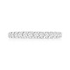 Alliance or 750 blanc diamant H/SI - vue V3