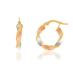 Créoles or 375 3 tons - vue 1