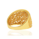 Bague or jaune 750 - vue 4