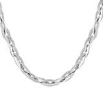 50 cm decorative steel chain necklace - view 1