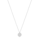 Ketting stalen gaas hart 45 cm - bekijk 2