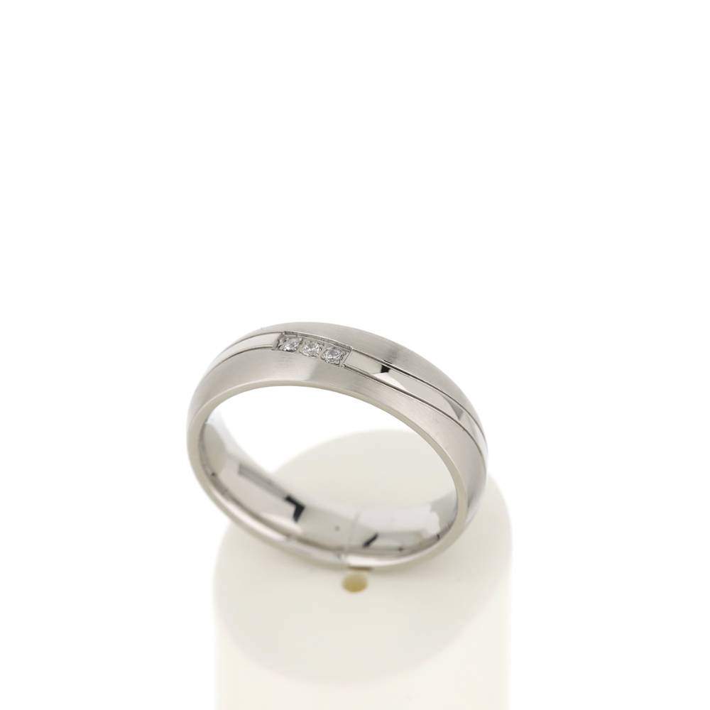 Alliance acier zirconia blanc 5 mm - vue 2