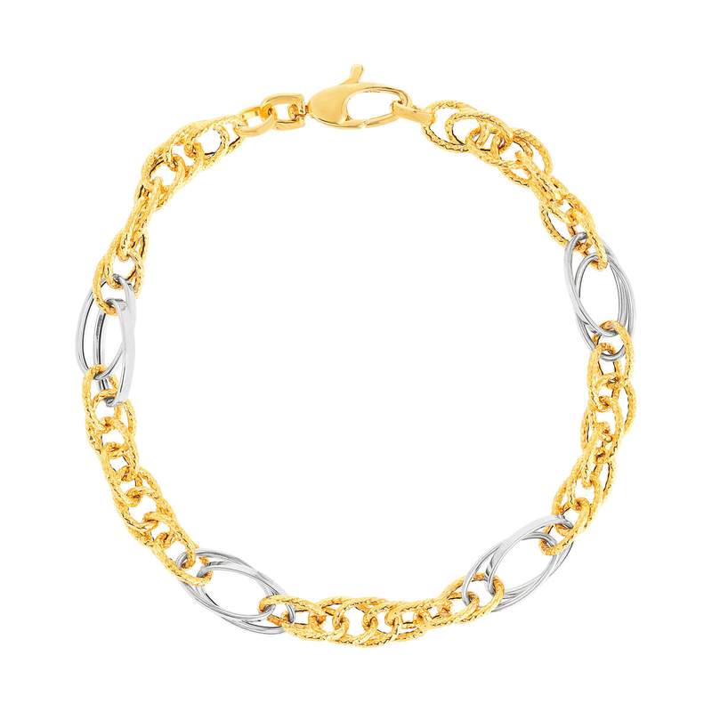 Armband van 2-karaats 375 goud - afbeelding 1