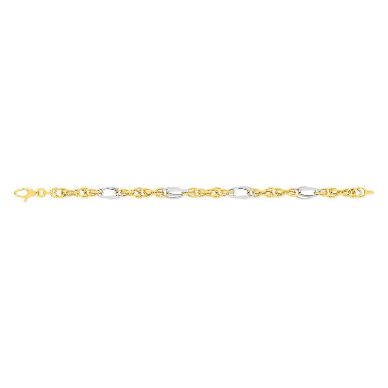 2 gouden armband 375 - bekijk 2