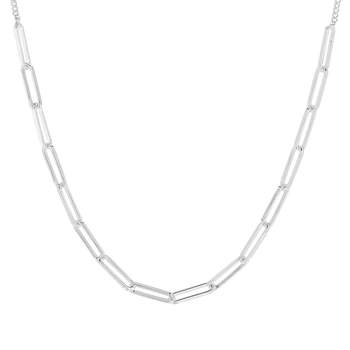 Collier argent 925, chaines combinées 45 cm