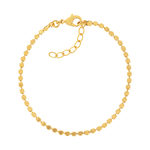Bracelet plaqué or 18 cm - vue 1