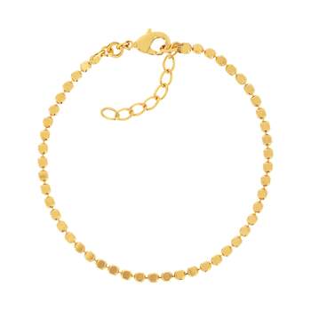 18 cm vergulde armband