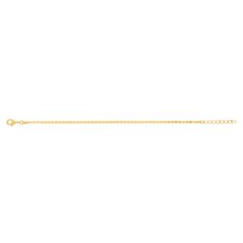 18 cm vergulde armband