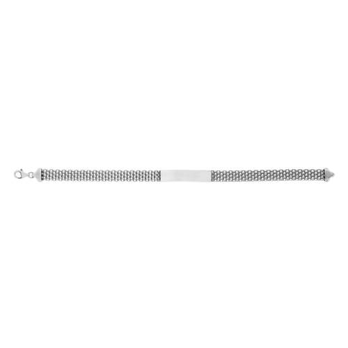 Identité argent 925 21 cm