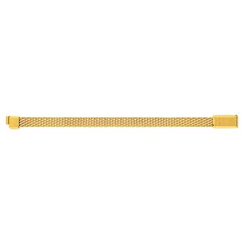 21,5 cm geel stalen armband