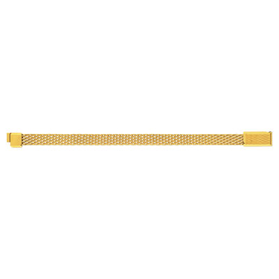 Bracelet acier jaune 21,5 cm - vue 1