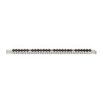 Bracelet acier bronzite 20,5 cm - vue 1