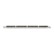 Bracelet acier bronzite 20,5 cm