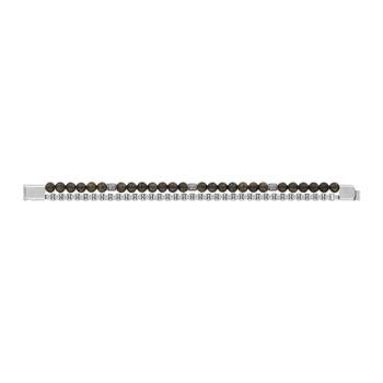 Armband van bronzen staal, 20,5 cm