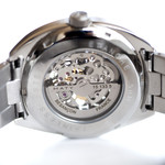 Montre homme squelette automatique acier bracelet acier - vue D2