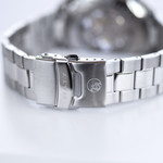 Montre homme squelette automatique acier bracelet acier - vue D7