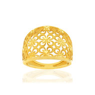 Bague or jaune 375