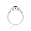 Bague argent zirconias - vue V2