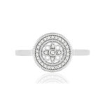 375 diamanten witgouden ring - bekijk 3