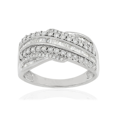 Bague argent 925 zirconias
