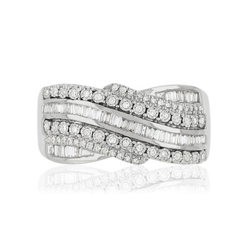 Bague argent 925 zirconias