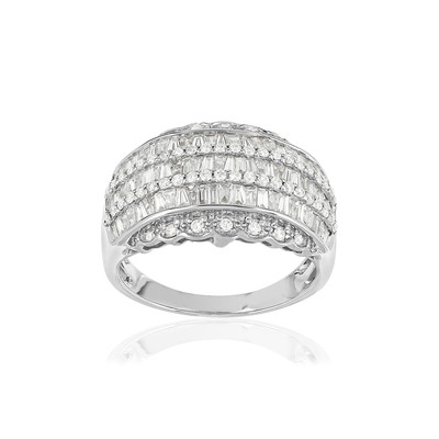 Bague argent 925 zirconias