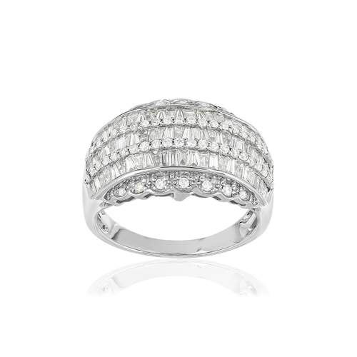 Bague argent 925 zirconias