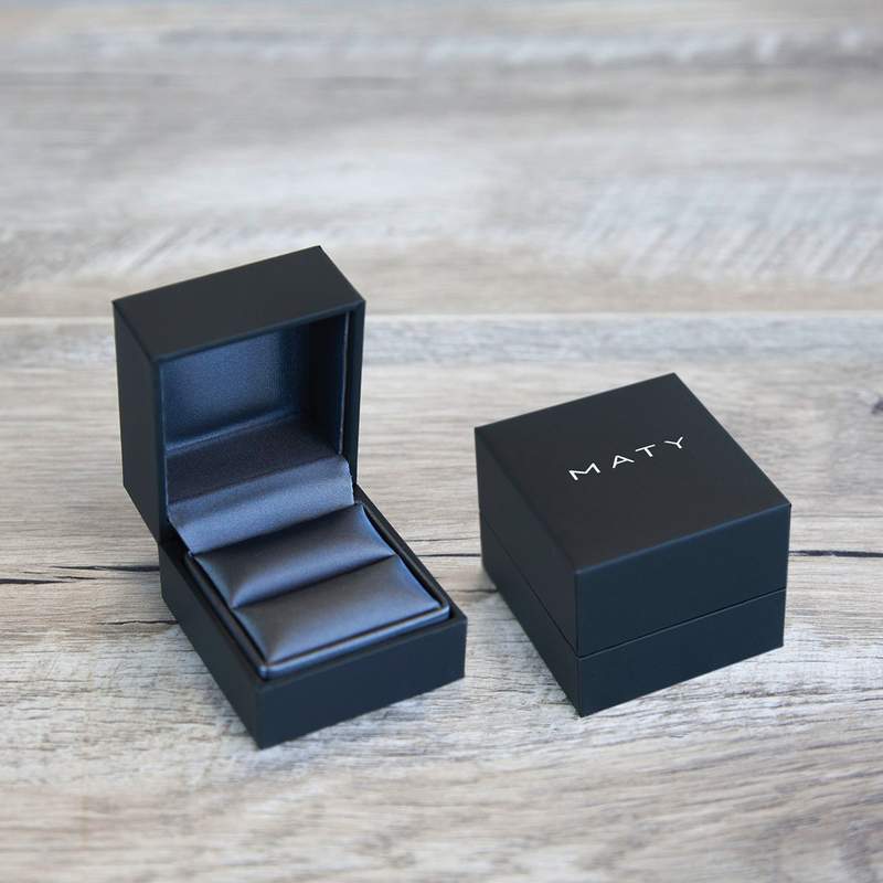 Bague argent 925 zirconias - vue E1