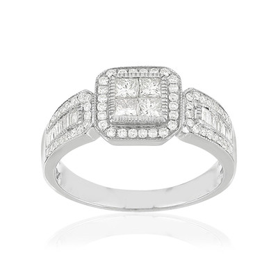 Bague argent 925 zirconias