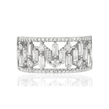 Bague argent 925 zirconias