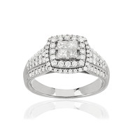 Bague argent 925 zirconias