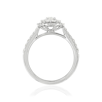 Bague argent 925 zirconias