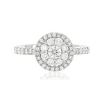 Bague argent 925 zirconias - vue 3