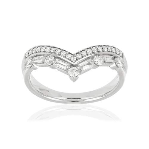 Bague argent 925 zirconias