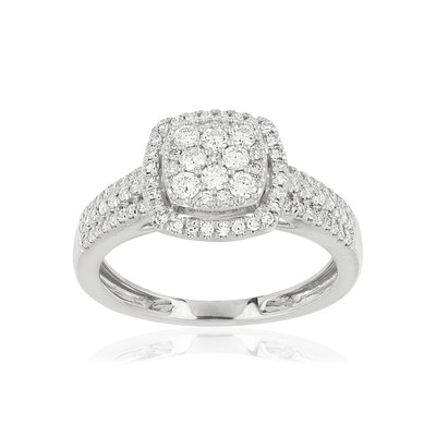 Bague argent 925 zirconias
