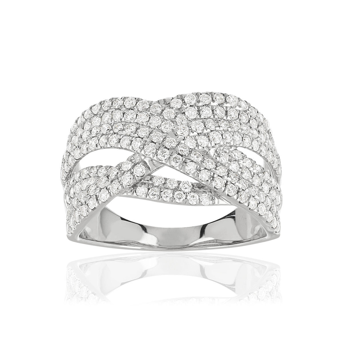 Silver ring 925 zirconias