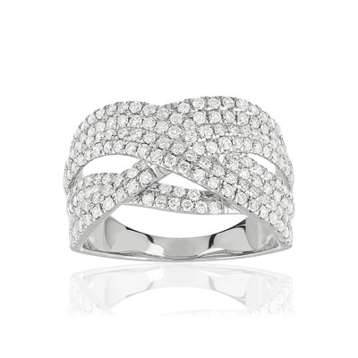 Bague argent 925 zirconias