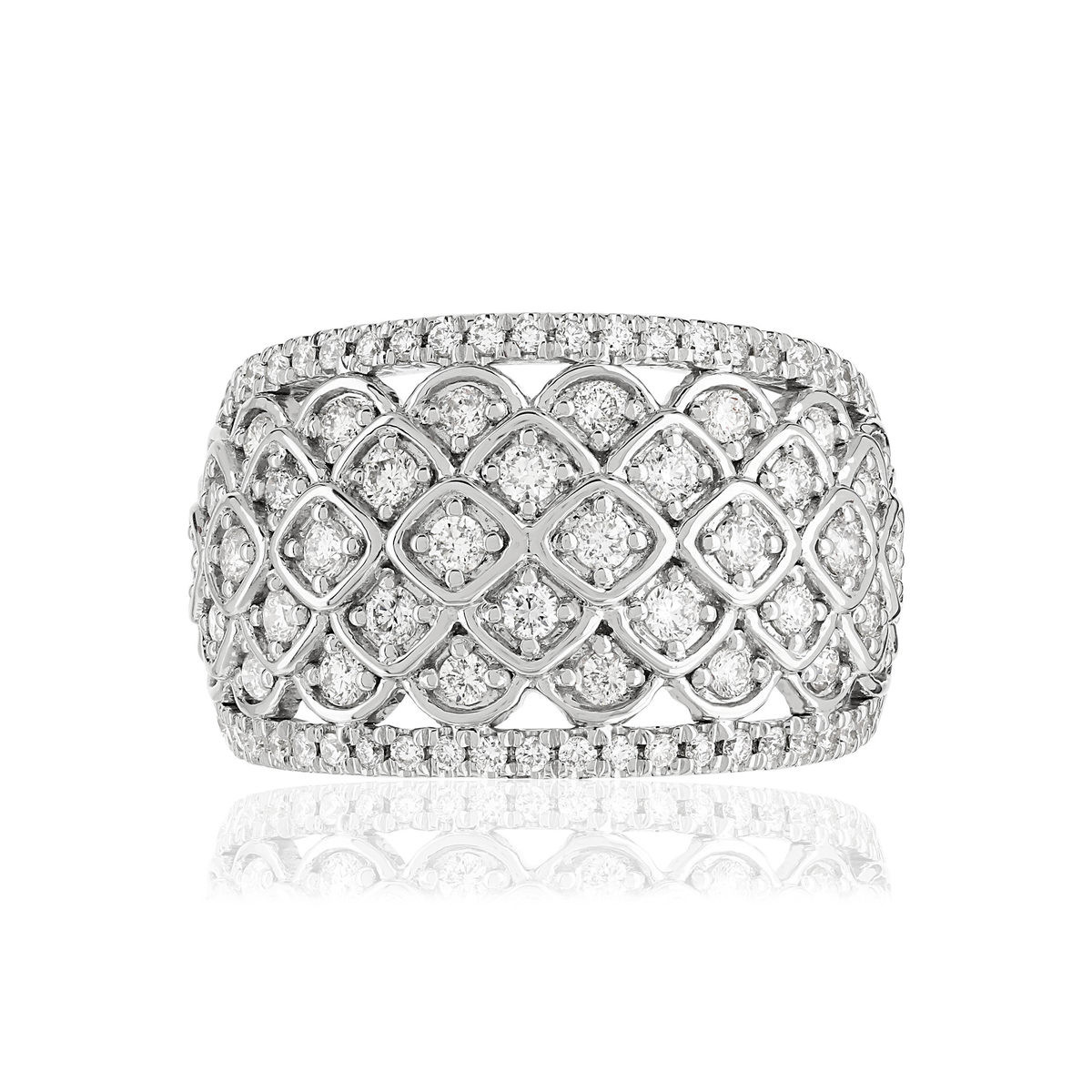 925 zilveren zirkonia ring - bekijk 3