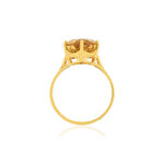 Bague or jaune 750, 1 Citrine de 5,95 carats. - vue 2