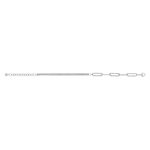 Bracelet acier 22 cm - vue 2
